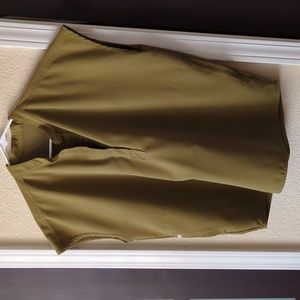 Figs Rafaela Scrub Top - Martini Olive